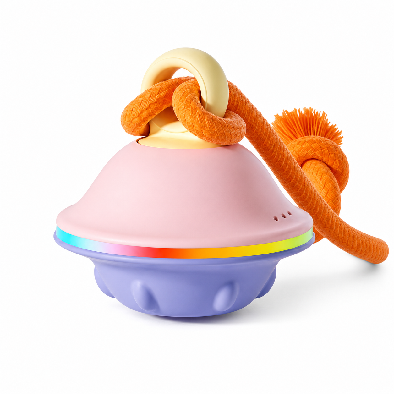 Interactive UFO tug toy product hero