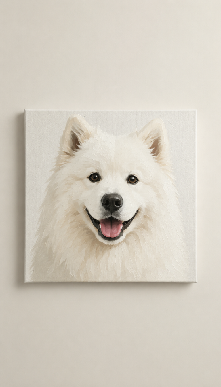 🐾 Personalized Pet Portrait Canvas