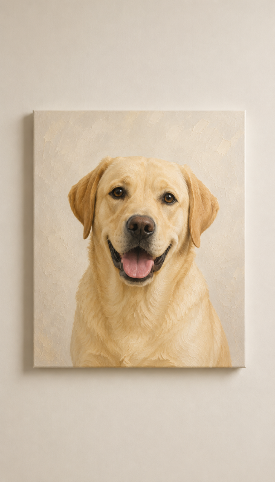 🐾 Personalized Pet Portrait Canvas