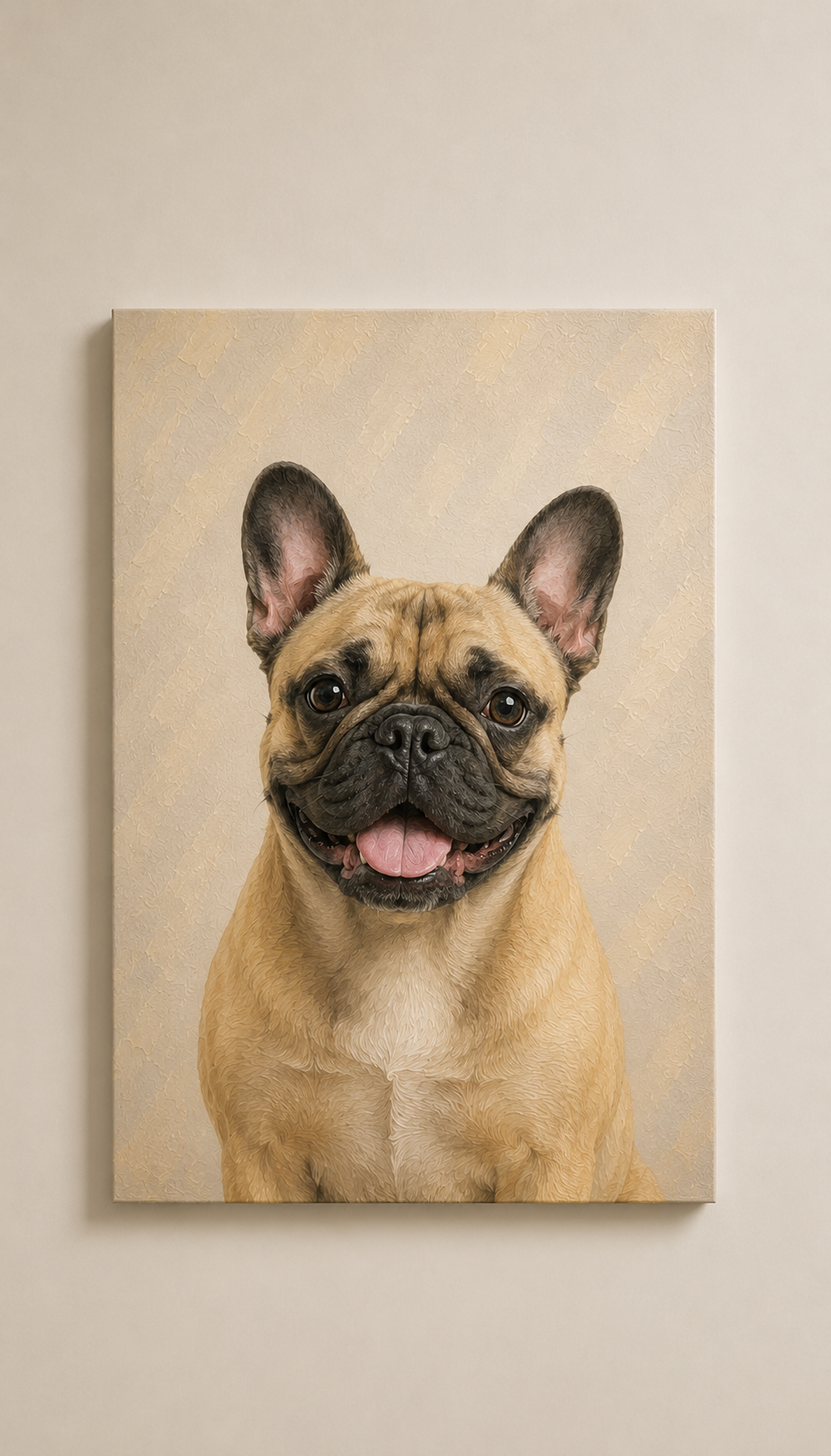 🐾 Personalized Pet Portrait Canvas