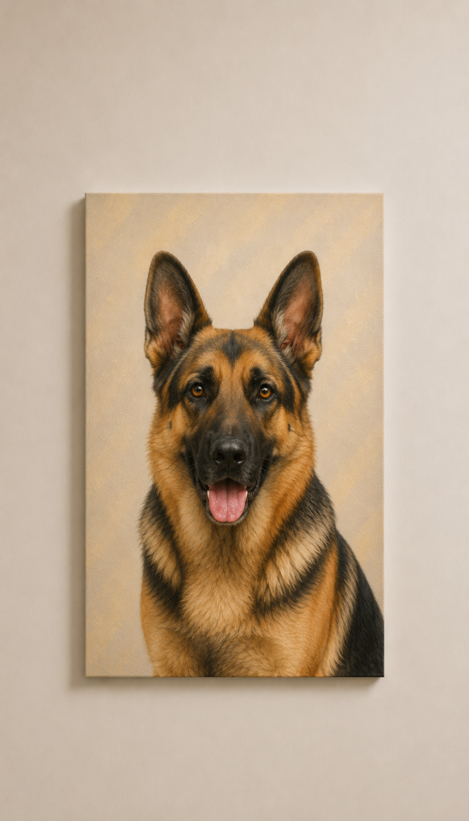 🐾 Personalized Pet Portrait Canvas