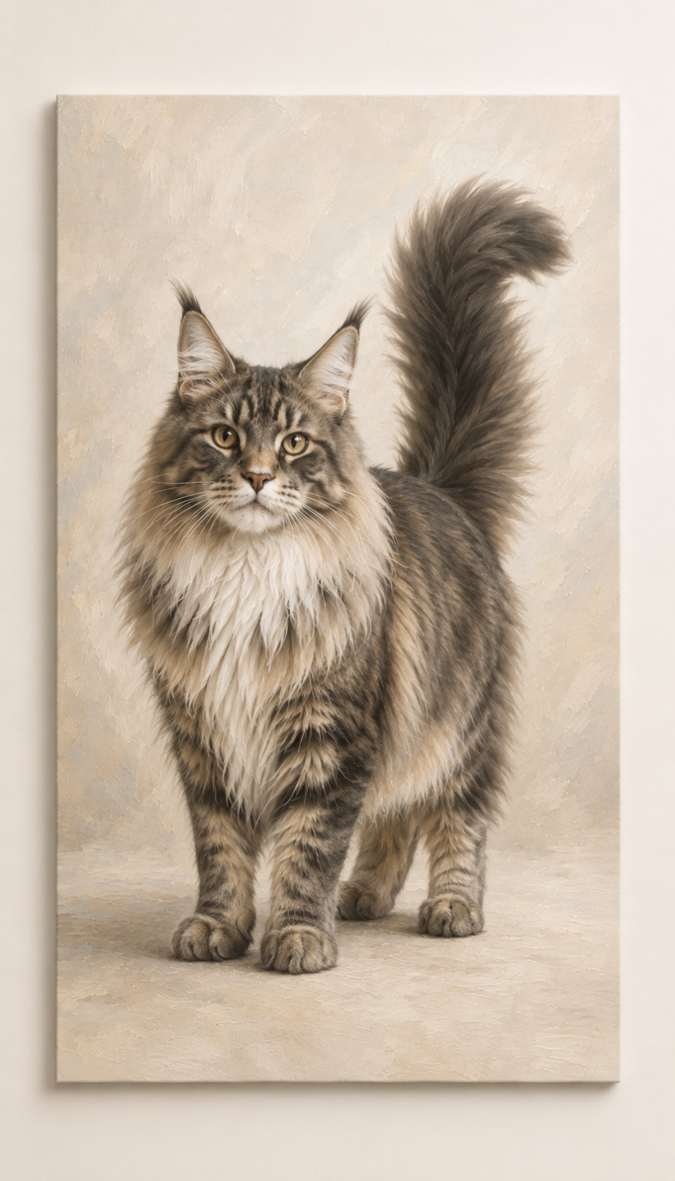 🐾 Personalized Pet Portrait Canvas
