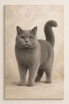 🐾 Personalized Pet Portrait Canvas