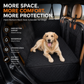 Hard-Bottom Dog Back Seat Extender & Car Hammock