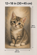 🐾 Personalized Pet Portrait Canvas