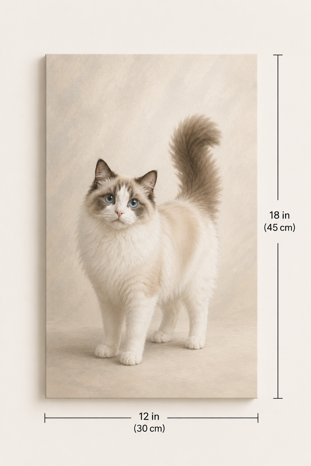 🐾 Personalized Pet Portrait Canvas