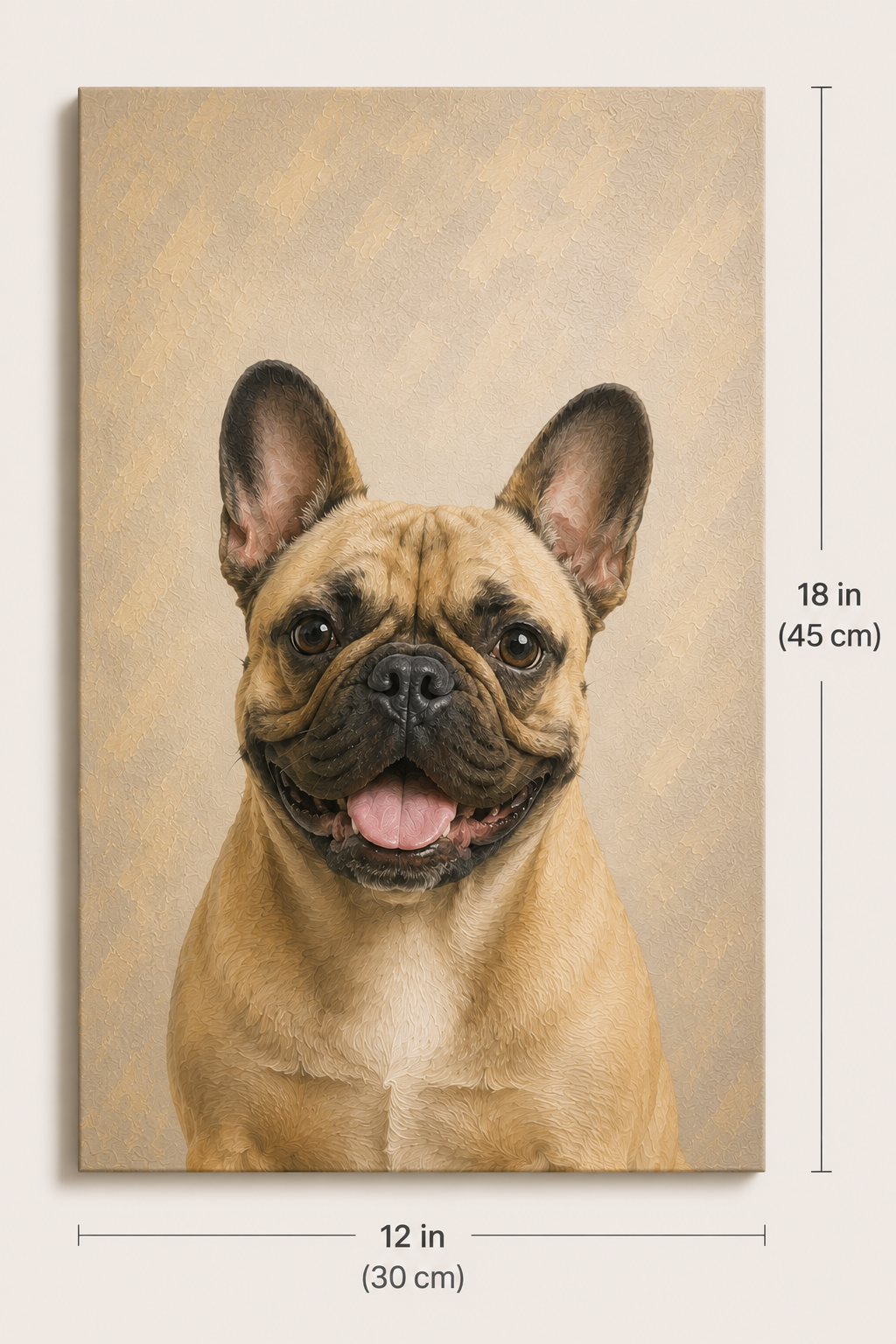 🐾 Personalized Pet Portrait Canvas