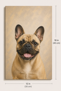 🐾 Personalized Pet Portrait Canvas