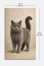 🐾 Personalized Pet Portrait Canvas