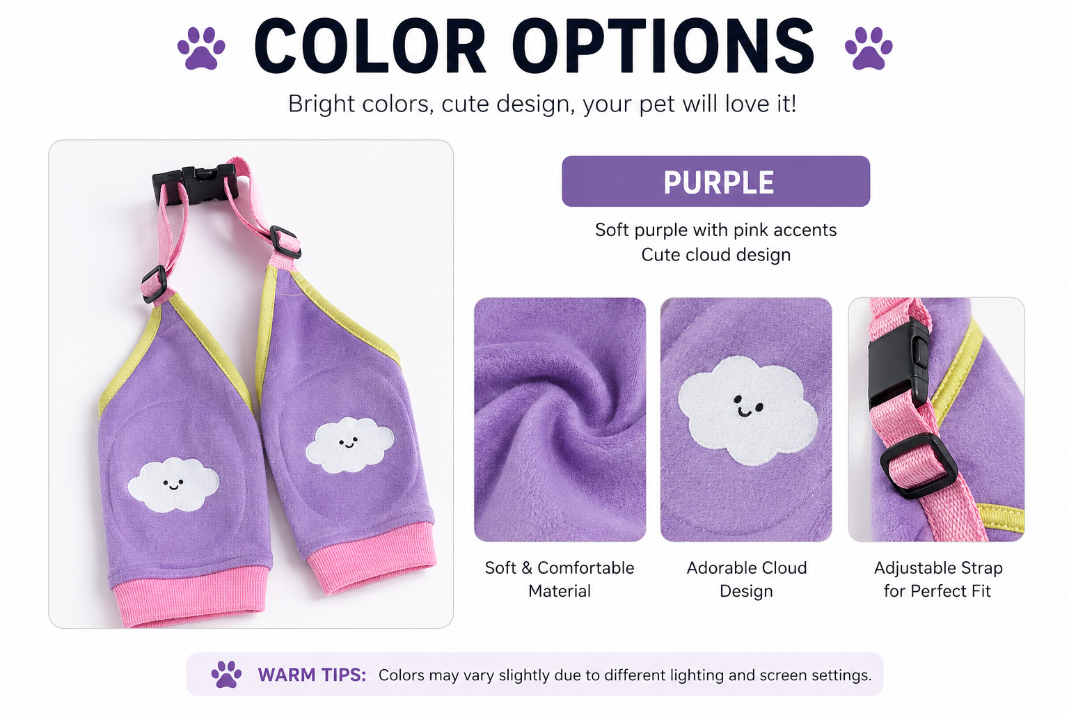 Adjustable Dog Elbow Protectors – Cushioned Joint Sleeves