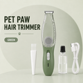 2-in-1 Pet Paw Hair Trimmer with Built-In Vacuum
